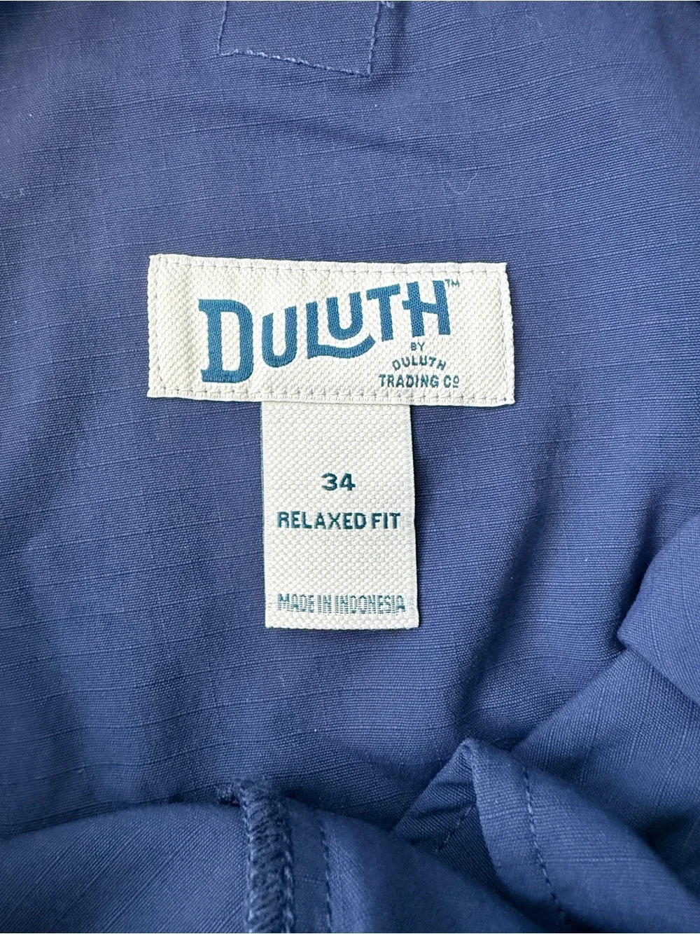 Duluth Trading Co Bering Blue Cargo Shorts - Men's